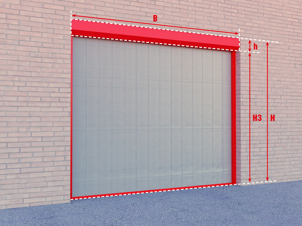 O‘rnatilgan o‘rnatish. Asosiy o‘lchovlar. Yong‘inga chidamli pardaning konstruksiyasi binoning estetik ko‘rinishiga ta'sir qilmaydi, chunki u to‘liq qutida yashirilgan. Mahsulotning texnik soddaligi o‘rnatishning osonligini ta'minlaydi. Ushbu konstruktsiya yordamida har qanday murakkab ochiq joylar va qiyin erishiladigan joylarda o‘rnatish vazifalari hal qilinishi mumkin.